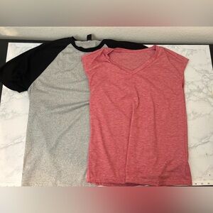 Shein Knit Short Sleeve Sleeveless Tops T-shirt Casual Tee Lot Of 2 Womens XS